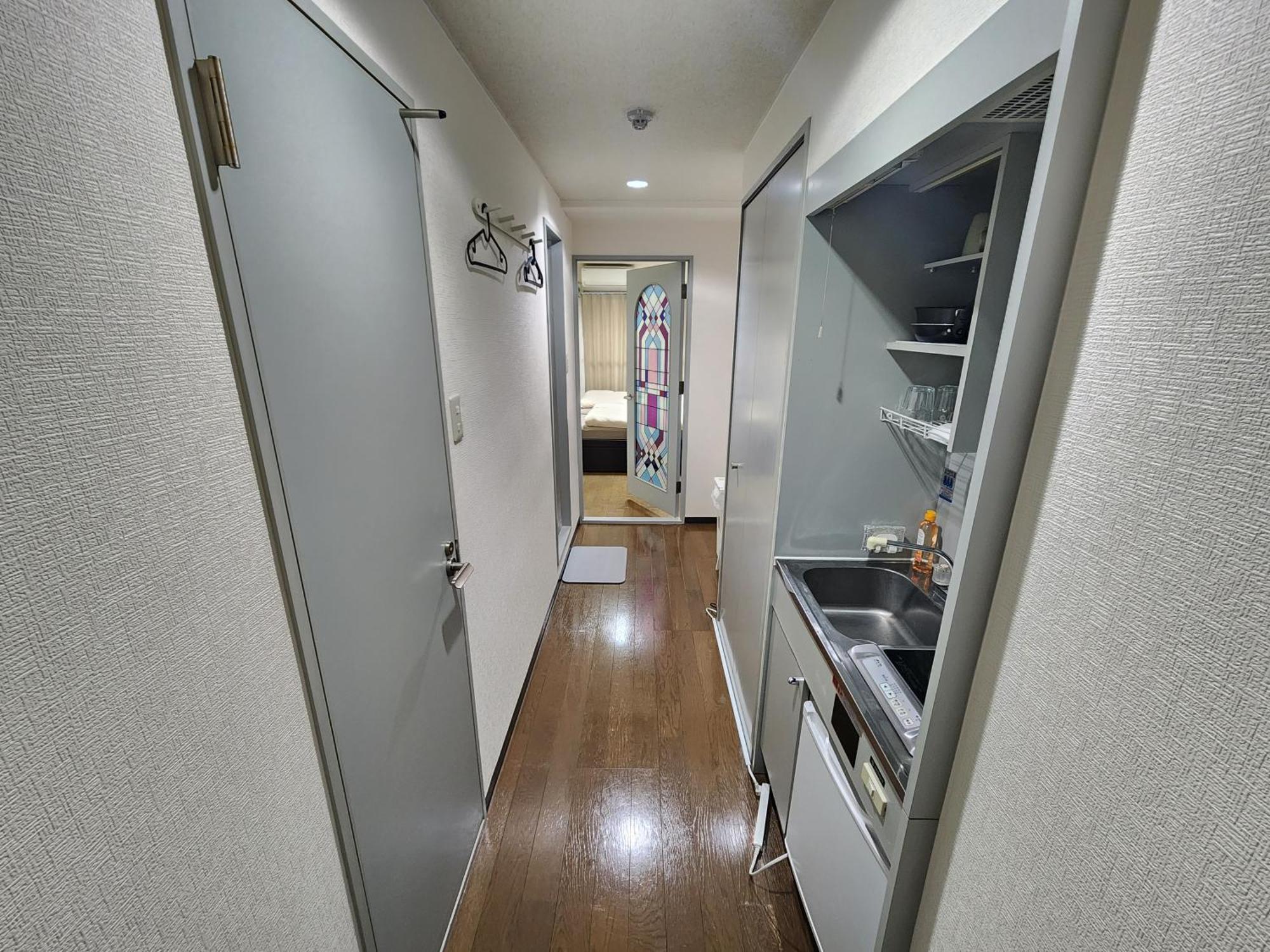 난바역 도보5분 시내중심 Mori Apartment Osaka Exterior foto